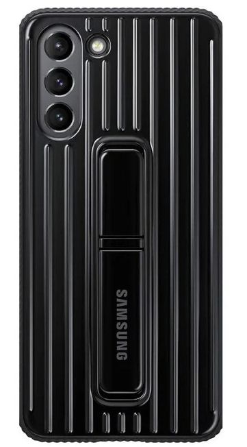Samsung Rugged Protective Cover for Galaxy S21 - Black by Samsung - Refurbished - Brand New condition - US$20.98