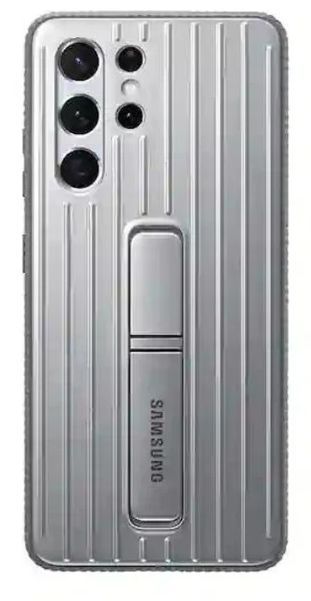 Samsung Rugged Protective Cover for Galaxy S21 Ultra - Silver by Samsung - Refurbished - Brand New condition - US$20.98