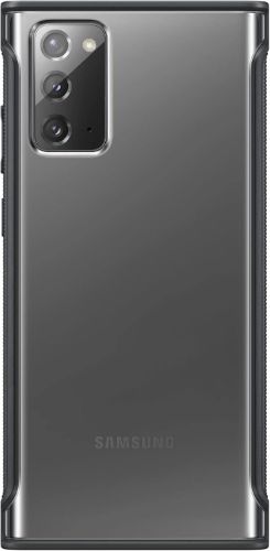 Samsung Rugged Protective Phone Case Cover for Samsung Galaxy Note20 - Clear/Black by Samsung - Refurbished - Good condition - US$30.98