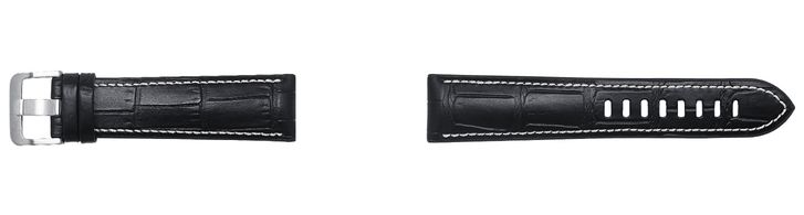 Samsung Serafil Prime Leather Strap 20mm - Black by Samsung - Image 2