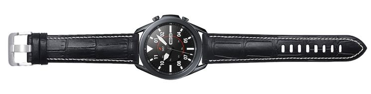 Samsung Serafil Prime Leather Strap 20mm - Black by Samsung - Image 3