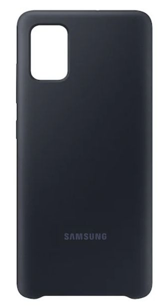 Samsung Silicone Cover for Galaxy A51 - Black by Samsung - Refurbished - Good condition - US$30.98