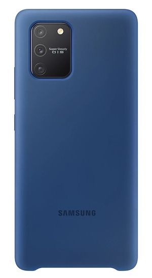 Samsung Silicone Cover for Galaxy S10 Lite - Blue by Samsung - Refurbished - Brand New condition - Image 2