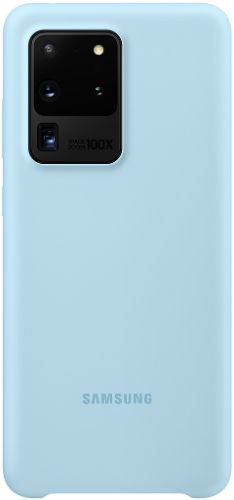 Samsung Silicone Cover Phone Case for Galaxy S20 Ultra - Blue by Samsung - Refurbished - Brand New condition - US$71.48