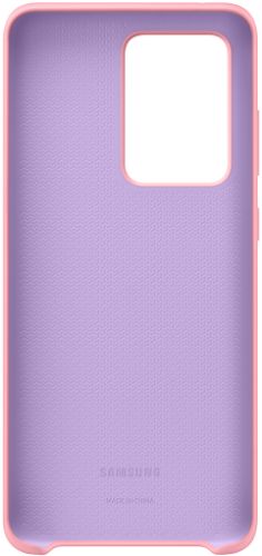 Samsung Silicone Cover Phone Case for Galaxy S20 Ultra - Pink by Samsung - Image 2