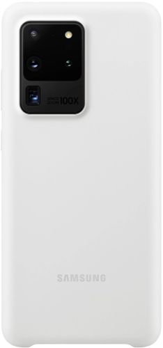 Samsung Silicone Cover Phone Case for Galaxy S20 Ultra - White by Samsung - Refurbished - Brand New condition - US$71.48