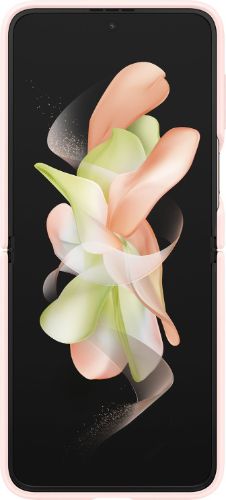 Samsung Silicone Phone Cover with Ring for Galaxy Z Flip4 - Pink by Samsung - Refurbished - Brand New condition - Image 2