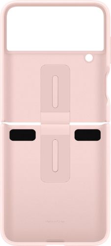 Samsung Silicone Phone Cover with Ring for Galaxy Z Flip4 - Pink by Samsung - Refurbished - Brand New condition - Image 3