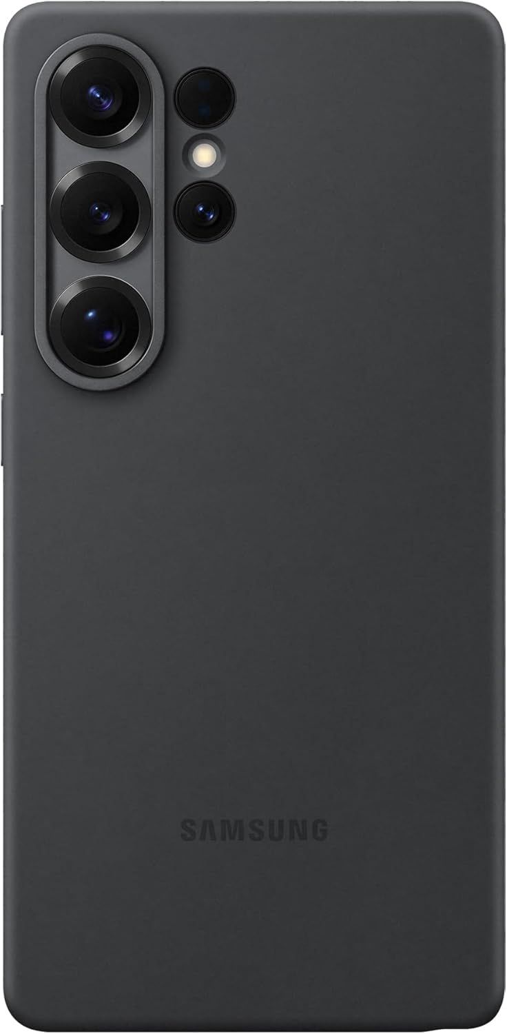 Samsung Silicone Phone Case for Samsung Galaxy S25 Ultra - Black by Samsung - Refurbished - Brand New condition - CA$61.48