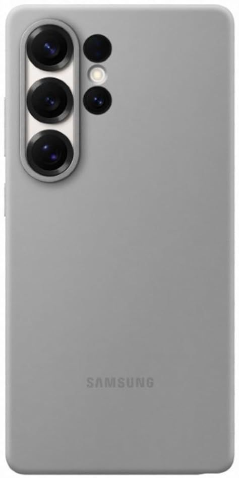 Samsung Silicone Phone Case for Samsung Galaxy S25 Ultra - Gray by Samsung - Refurbished - Brand New condition - US$33.48