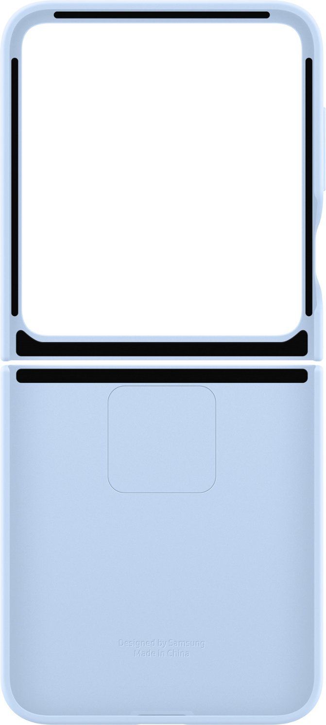 Samsung Silicone Phone Case for Samsung Galaxy Z Flip6 - Blue by Samsung - Refurbished - Brand New condition - Image 4