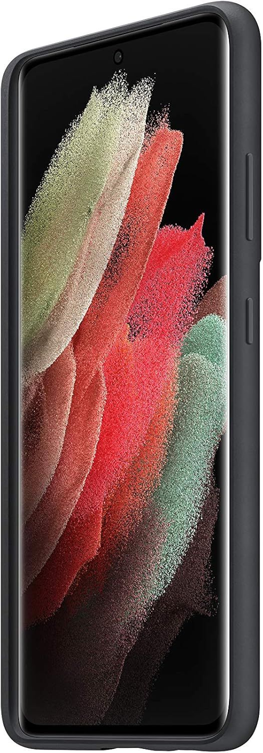 Samsung Silicone Phone Cover with S Pen for Samsung Galaxy S21 Ultra 5G - Black by Samsung - Image 3