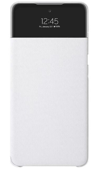 Samsung Smart S View Wallet Cover for Galaxy A32 - White by Samsung - Refurbished - Brand New condition - US$20.98