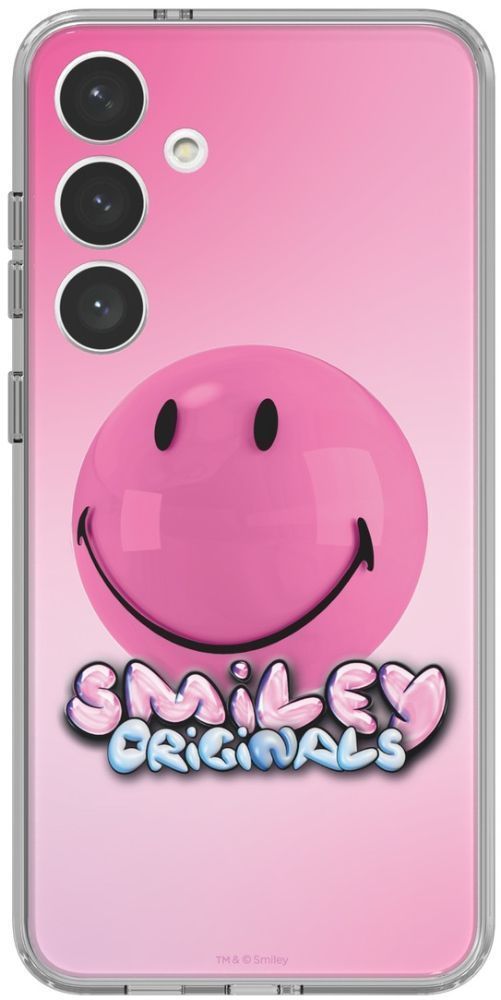 Samsung Smiley Bubble Flipsuit Card Phone Case for Samsung Galaxy S24 - Pink by Samsung - Refurbished - Brand New condition - US$13.93