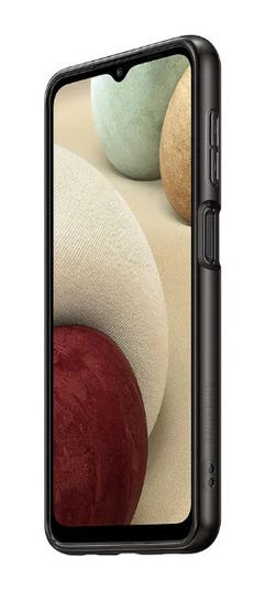 Samsung Soft Clear Cover for Galaxy A12 - Black by Samsung - Refurbished - Brand New condition - Image 2