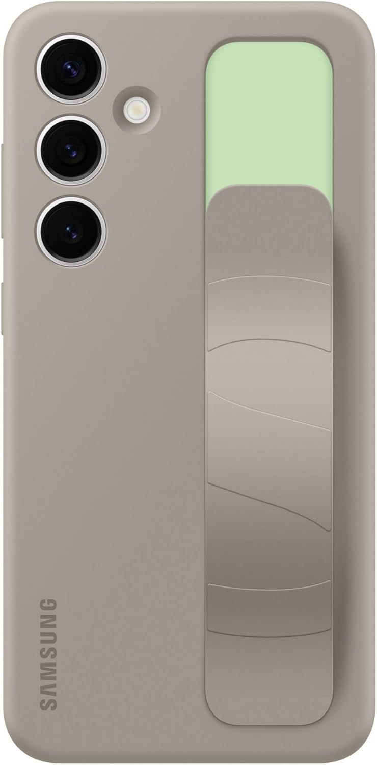 Samsung Standing Grip Phone Case for Galaxy S24+ - Taupe by Samsung - Image 3