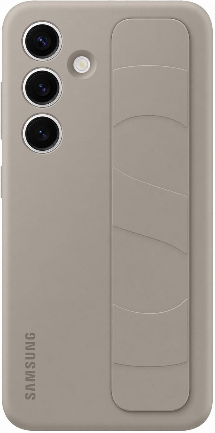 Samsung Standing Grip Phone Case for Samsung Galaxy S24 - Taupe by Samsung - Refurbished - Premium condition - CA$100.49