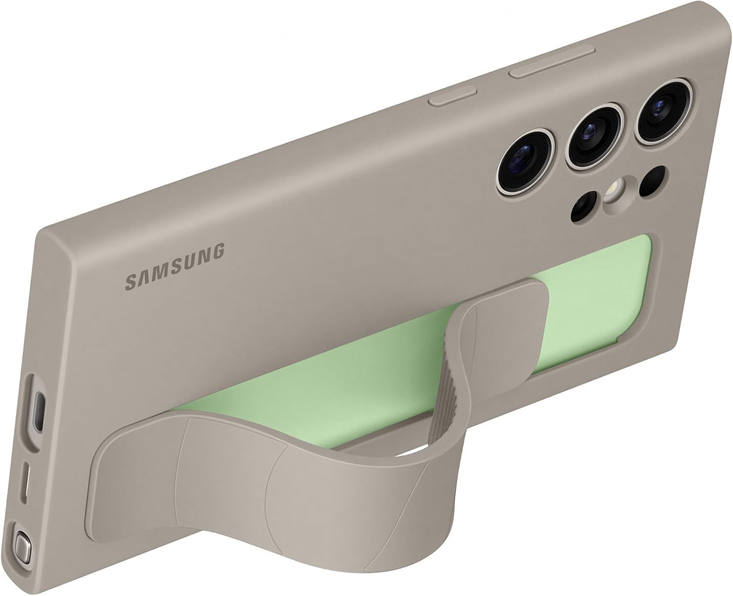 Samsung Standing Grip Phone Case for Samsung Galaxy S24 Ultra - Taupe by Samsung - Image 3