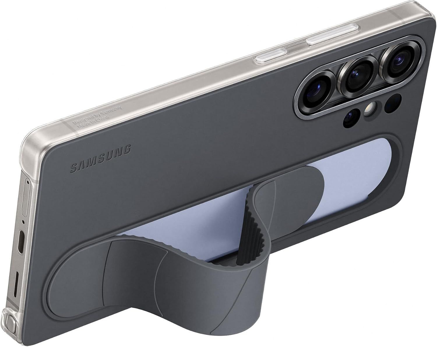 Samsung Standing Grip Phone Case for Samsung Galaxy S25 Ultra - Black by Samsung - Image 3