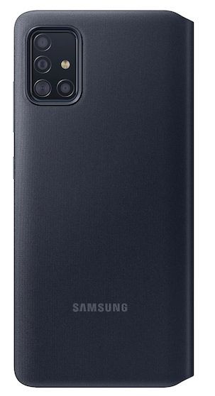 Samsung S View Wallet Phone Cover for Galaxy A51 (5G) - Black by Samsung - Refurbished - Very Good condition - Image 2