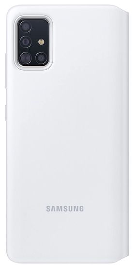 Samsung S View Wallet Phone Cover for Galaxy A51 (5G) - White by Samsung - Refurbished - Brand New condition - Image 2