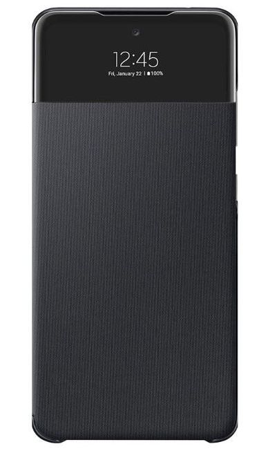 Samsung S Wallet Cover Case for Galaxy A52 - Black by Samsung - Refurbished - Brand New condition - US$21.99
