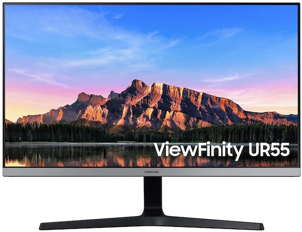 Samsung ViewFinity UR55 4K UHD IPS HDR Monitor 28" - Dark Blue Gray - 28 Inch by Samsung - Refurbished - Like New condition - CA$353.99