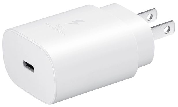 Samsung 25W USB-C Fast Charging Wall Charger - White by Samsung - Refurbished - Very Good condition - US$40.48