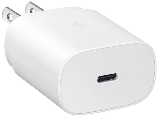 Samsung 25W USB-C Fast Charging Wall Charger - White by Samsung - Refurbished - Very Good condition - Image 2
