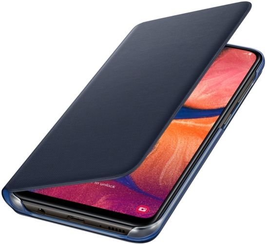 Samsung Wallet Cover Phone Case for Galaxy A20 - Black by Samsung - Refurbished - Brand New condition - Image 2