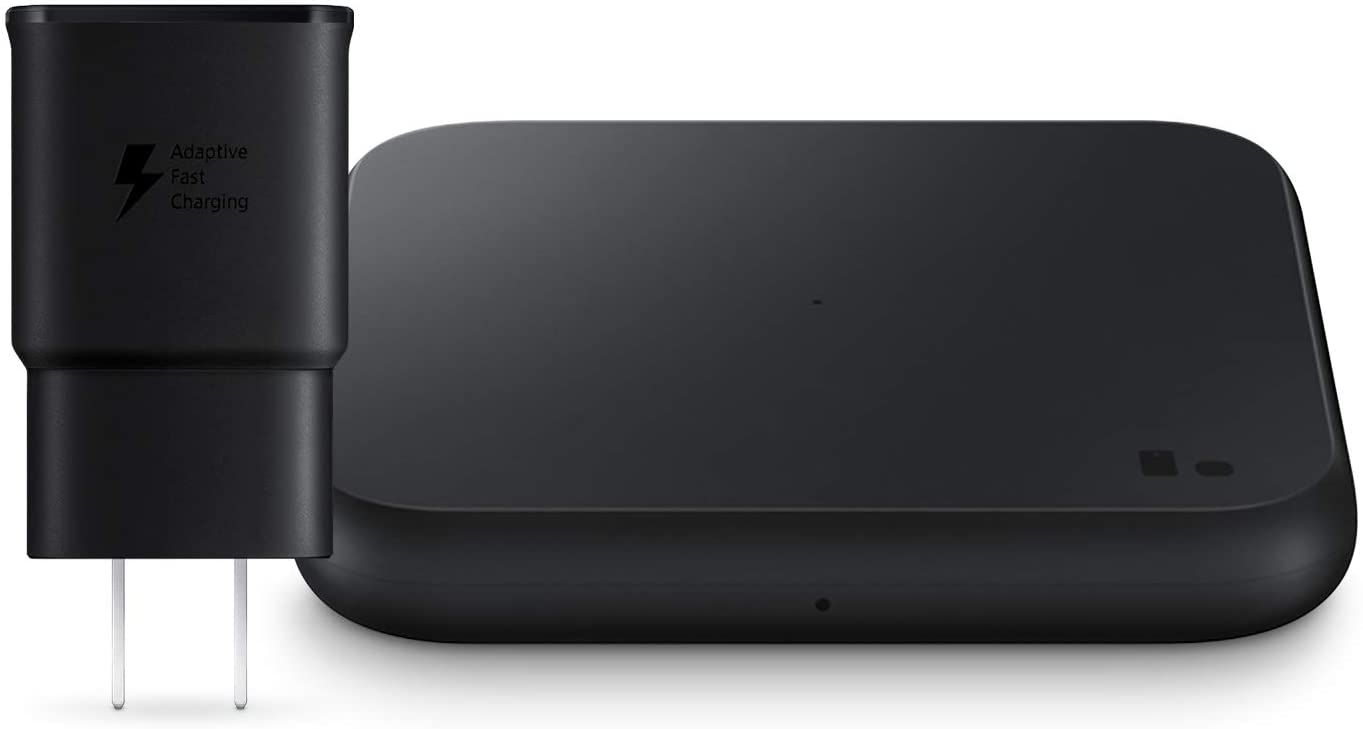 Samsung Wireless Charger Fast Charge Pad (2021) - Black by Samsung - Refurbished - Very Good condition - US$28.98