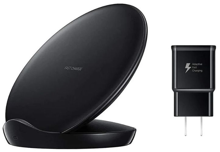 Samsung Wireless Charging Pad Bundle - Black by Samsung - Refurbished - Good condition - US$60.49