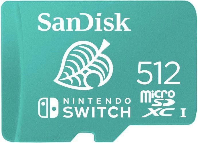 SanDisk microSDXC Card for Nintendo Switch - Green (512GB) by SanDisk - Refurbished - Brand New condition - CA$151.98
