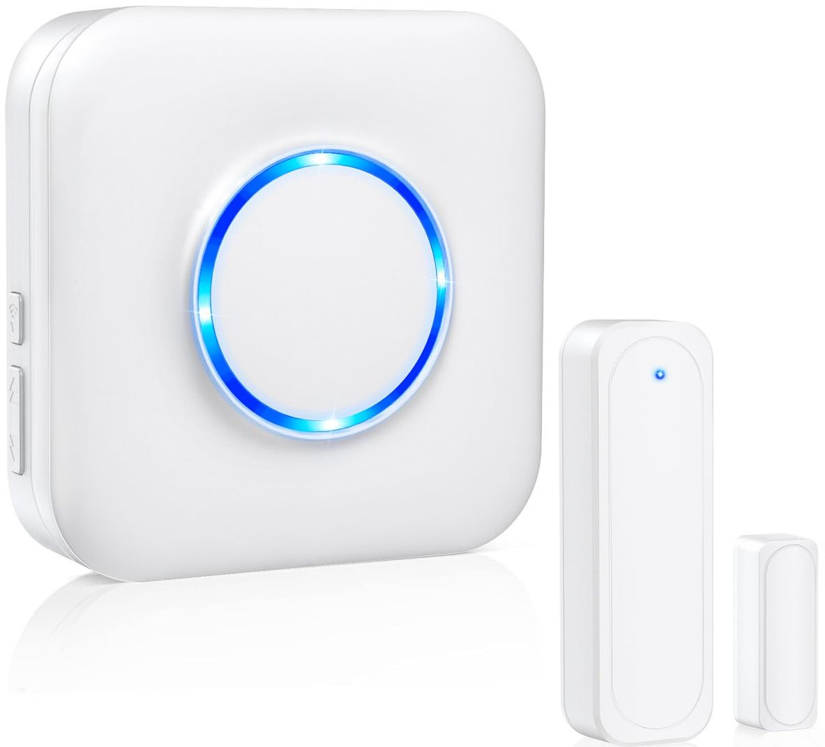Satisure Wireless Door Open Contact Sensor Alarm Chime - White by Satisure - Refurbished - Very Good condition - US$26.88