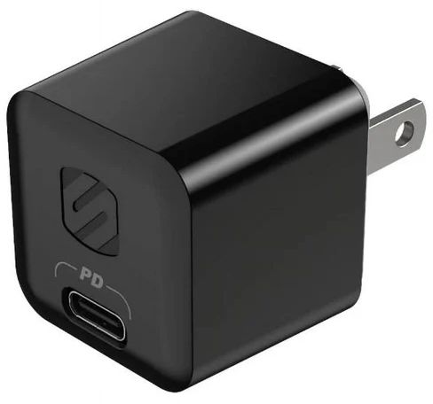 Scosche HPDC8M-SP 18W PowerVolt Mini USB-C Fast Charger - Black by Scosche - Refurbished - Brand New condition - US$20.98