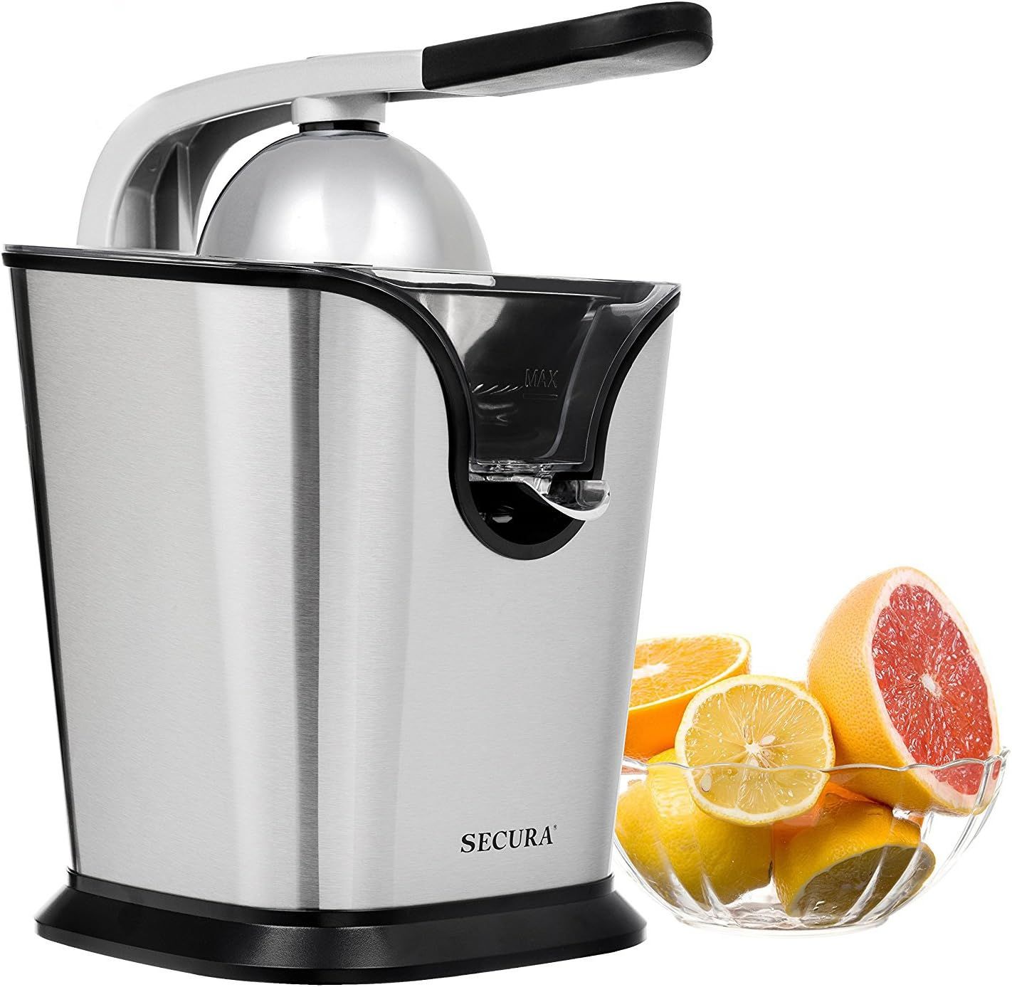 Secura Upgrade Electric Citrus Juicer Press (GS-405Y) - Stainless Steel by Secura - Refurbished - Very Good condition - US$50.97