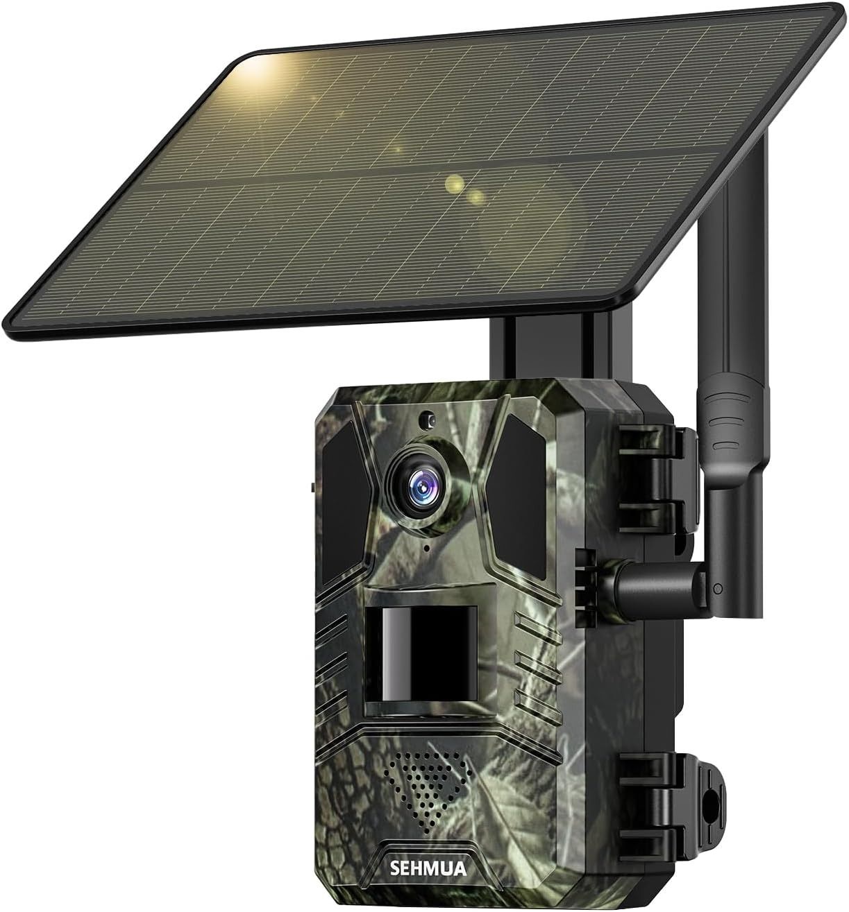 SEHMUA 4G LTE Trail Cameras 3rd Gen Live Streaming Camera - Green Camo by SEHMUA - Refurbished - Very Good condition - US$47.67