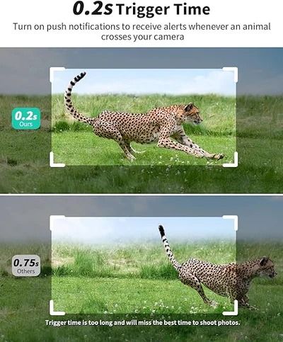 SEHMUA Wireless Trail Camera 720p Video Motion Activated Low-Glow RBX-H10 - Camo by SEHMUA - Image 3