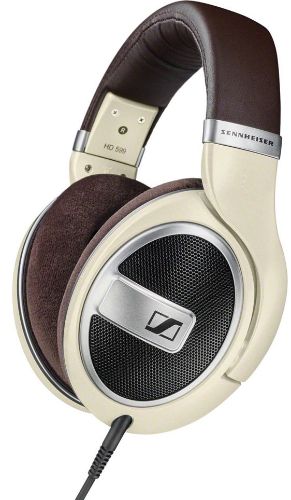 Sennheiser HD 599 Open Back Headphones - Ivory by Sennheiser - Refurbished - Very Good condition - US$399.98