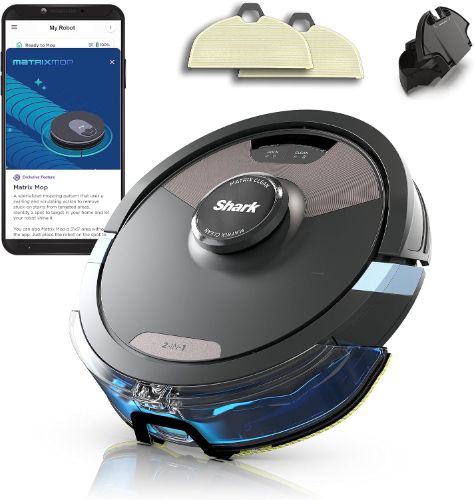 Refurbished Shark AI Ultra 2-in-1 Robot Vacuum & Mop with Sonic Mopping ...