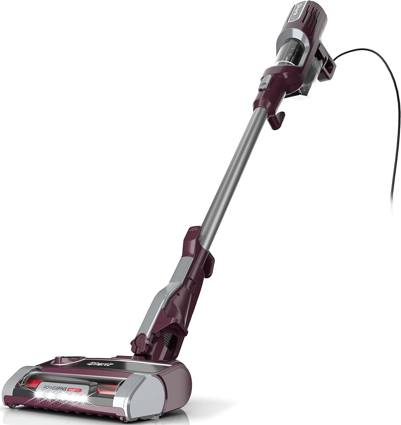 Shark Hz702 Ultralight Petpro Corded Stick Vacuum With Powerfins Odor Neutralizer Technology - Wine Purple by Shark - Refurbished - Very Good condition - US$201.49
