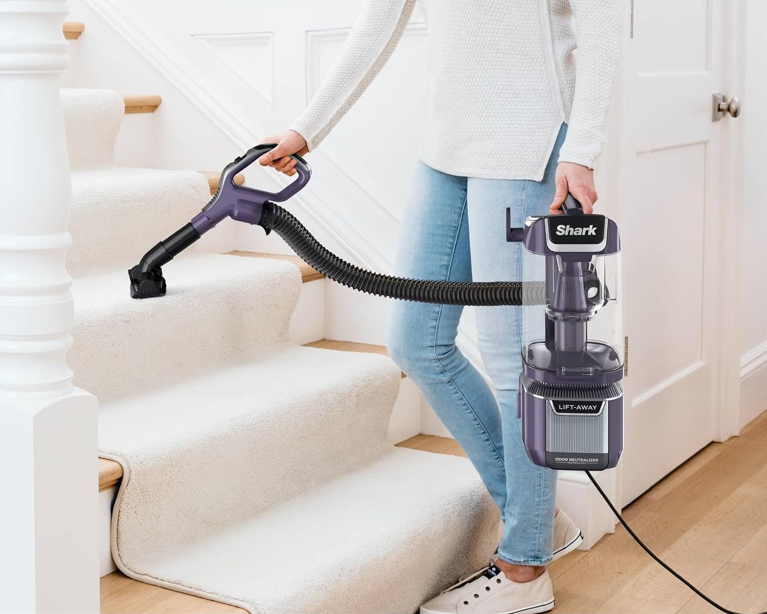 Shark LA701 Rotator Pet Lift-Away ADV Upright Vacuum Cleaner - Purple by Shark - Refurbished - Like New condition - Image 5