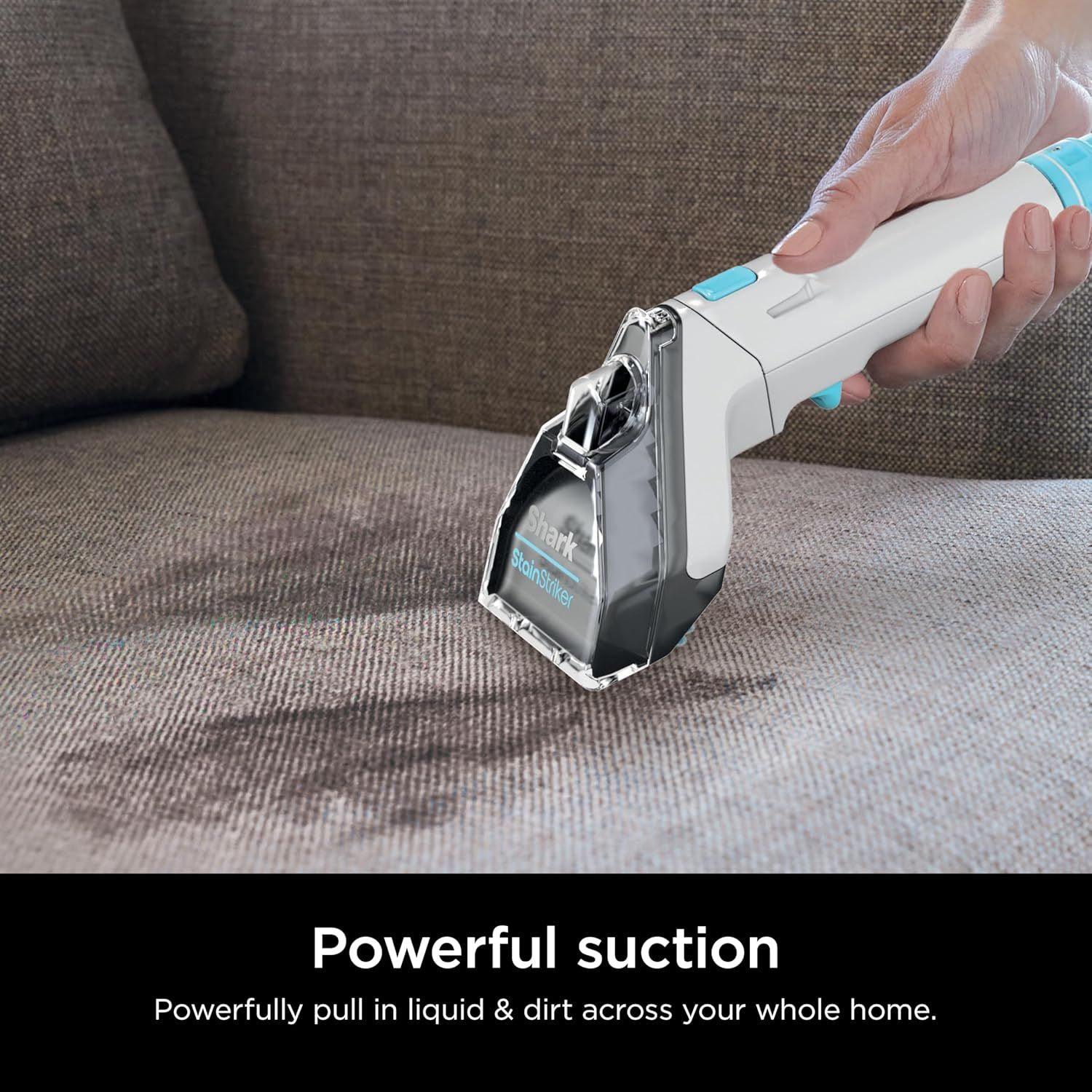 Shark Stainstriker Portable Carpet And Upholstery Cleaner PX201 - White by Shark - Image 3