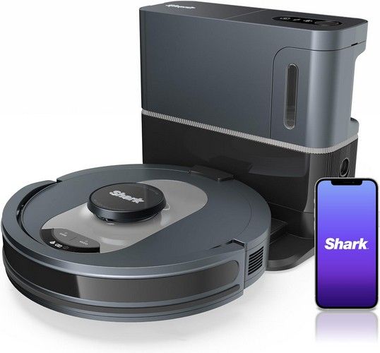 Shark UR2500SR AI Ultra Robot Vacuum with Self-Empty Base - Black by Shark - Refurbished - Good condition - US$191.88