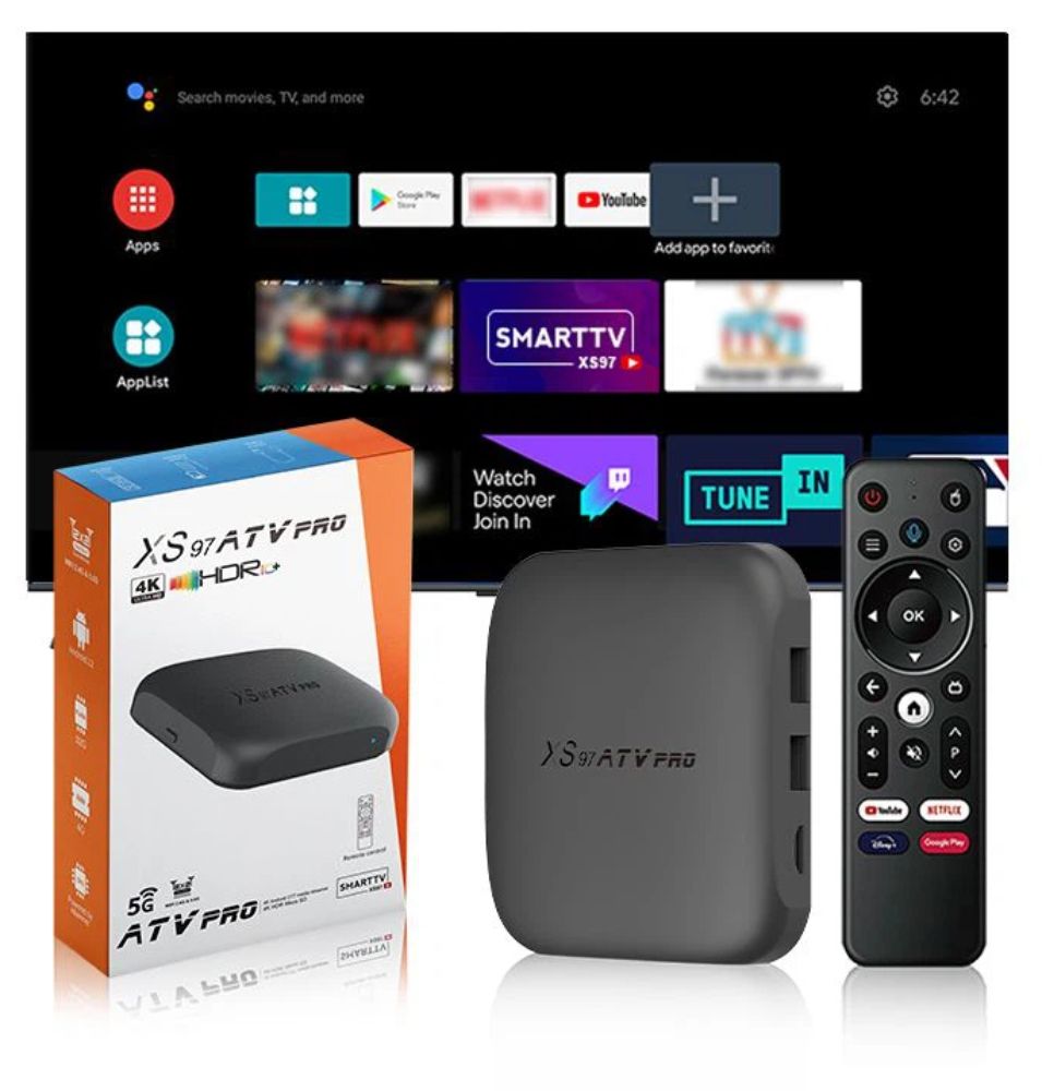 Shenzhen Xangshi Technology XS97 ATV Pro Allwinner H618 4K Android 12 TV Box - 32GB - Black by Shenzhen Xangshi Technology - Image 5