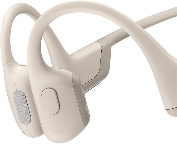 Shokz OpenRun Pro Mini Bone Conduction Sport Headphones - Beige by Shokz - Refurbished - Very Good condition - Image 2
