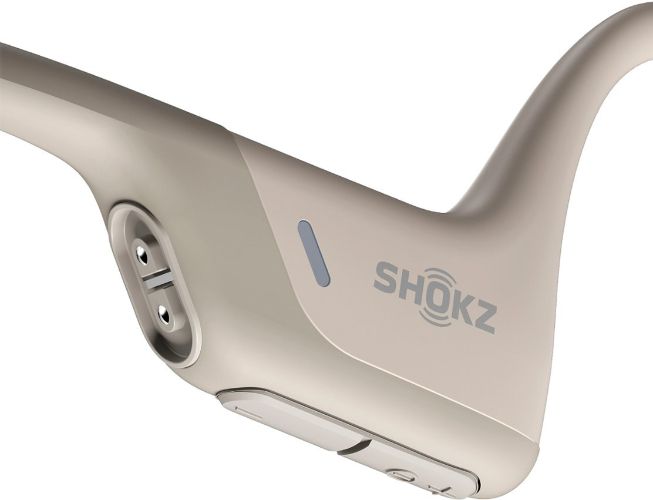 Shokz OpenRun Pro Mini Bone Conduction Sport Headphones - Beige by Shokz - Refurbished - Very Good condition - Image 3