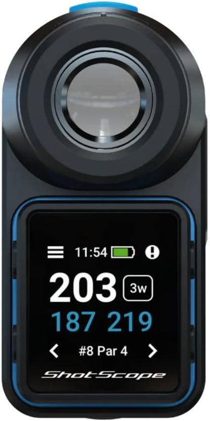 Shot Scope PRO LX+ (2nd Gen) Laser Rangefinder with GPS Attachment - Blue by Shot Scope - Image 5
