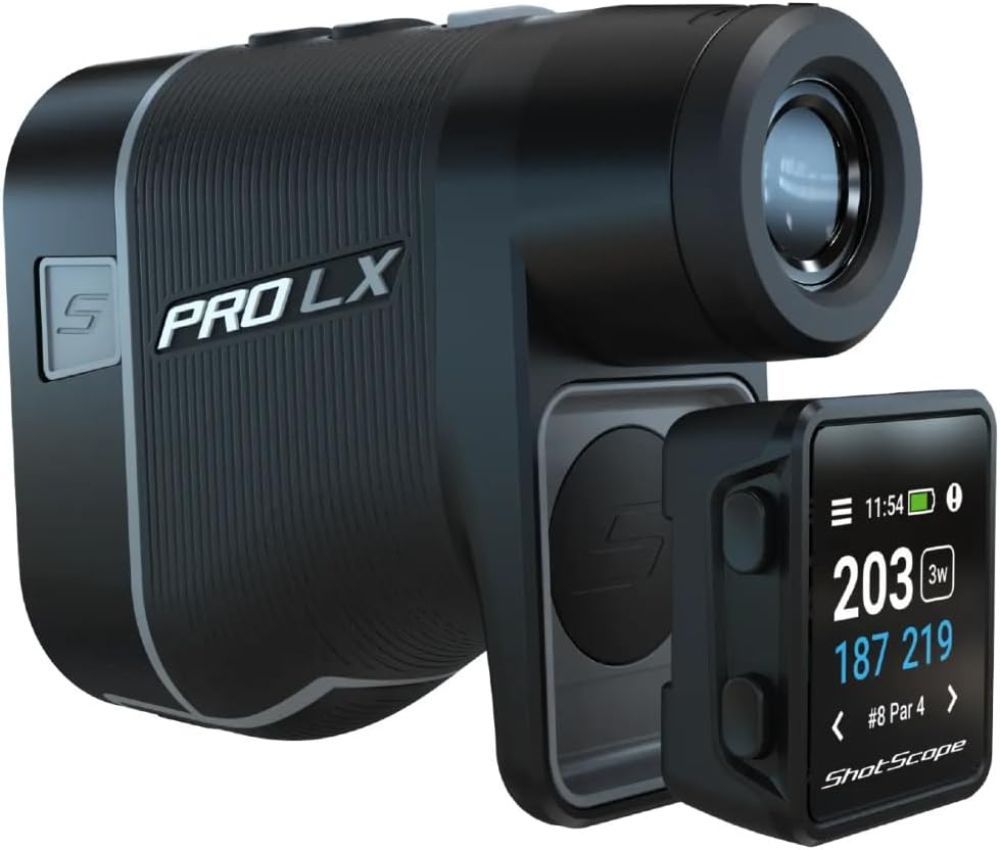 Shot Scope PRO LX+ (2nd Gen) Laser Rangefinder with GPS Attachment - Gray by Shot Scope - Image 3