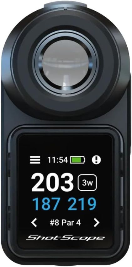 Shot Scope PRO LX+ (2nd Gen) Laser Rangefinder with GPS Attachment - Gray by Shot Scope - Image 5